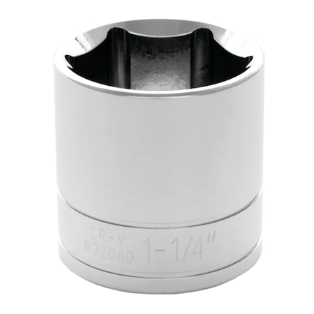 Performance Tool 1/2 In Dr. Socket 1-1/4 In, W32040 W32040