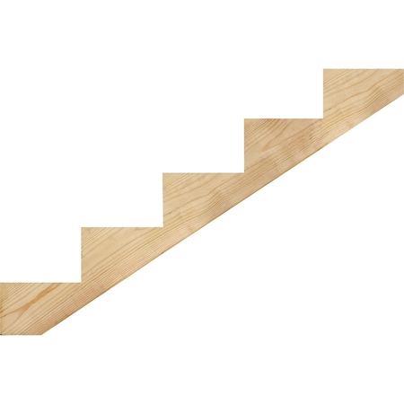 Kitzmans 5-Step Pressure Treated Precut Stair Stringer 1525