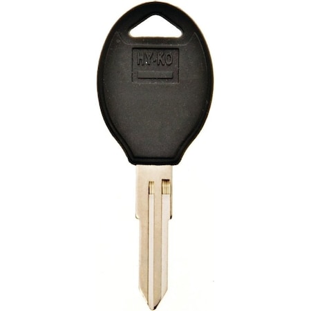 Hy-Ko Automotive Key Blank, Brass/Plastic, Nickel, For: Nissan Vehicle Locks 12005DA31