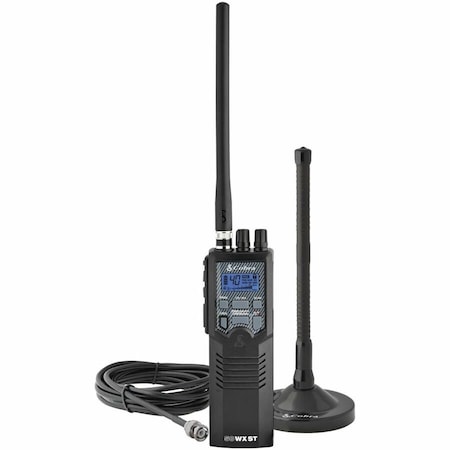Cobra 40 CHNNL CB RD-Cobra(r) Hhrt50 Road Trip Handheld Cb Radio With Mobile Antenna HHRT50