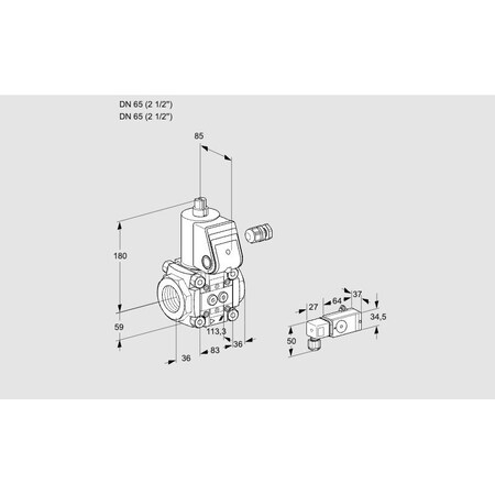 Honeywell Kromschroder VAS365R/NW KS88017564