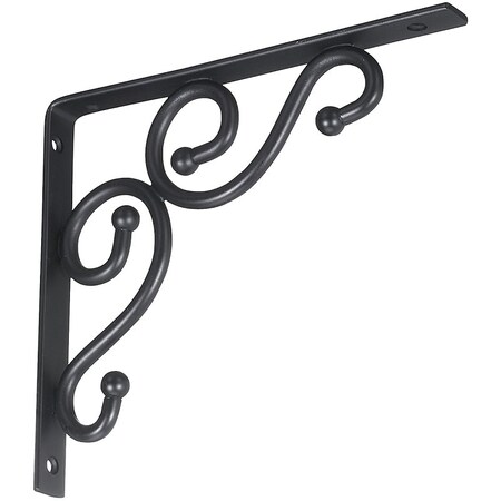 National Hardware Shelf Bracket, 7 in L, Steel N236-220