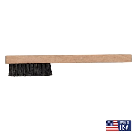 Gornell Brush Typewriter Utility Brush - Wood Handle, Horsehair 8158-HH