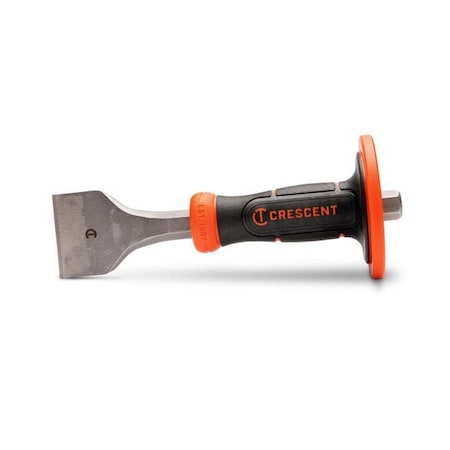 Crescent Chisel, 2-1/2Inx10In, Flooring W/ Hndgrd CFCH212H