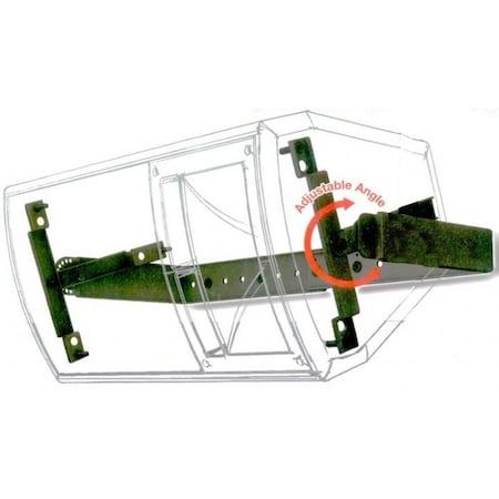 Dj Tech Heavey Duty Professional Adjustable Speaker Mounting Bracket System ideal for Vegas Speaker Vegas U Mount