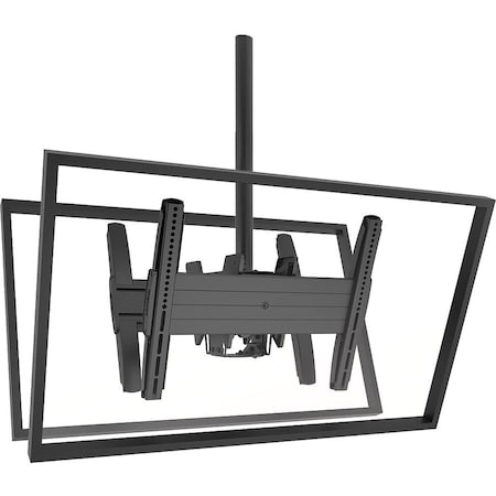 Chief Fusion Medium TV Ceiling Mount - For 32-65 inch Displays - Dual Monitor VESA Mount MCB1U