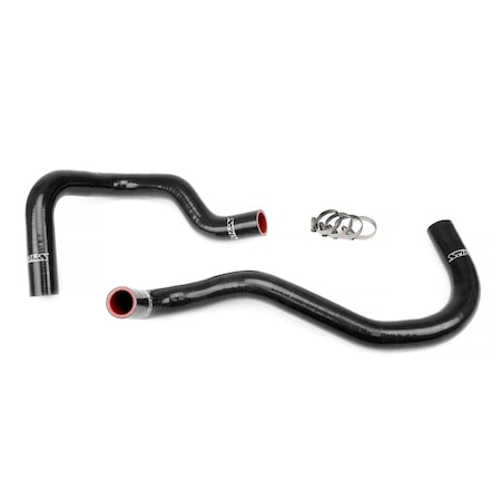 Hps Performance High Temp Reinforced Silicone Radiator Coolant Hose Kit, Black, 57-1921R-BLK