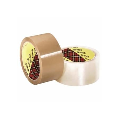 Scotch Box Sealing Tape 371, 48 mm x 50 m x 1.8 mil, Clear, 1 RL/RL 405-021200-13679