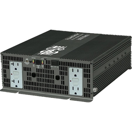 Eaton Tripp Lite Series 3000W PowerVerter Plus Heavy-Duty Inverter with 4 GFCI Outlets PV3000GFCI