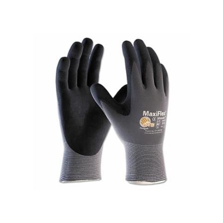 Pip MaxiFlex Ultimate, Nitrile Coated Micro-Foam Grip Gloves, 2X-Large, Black/Gray, Coated Palm and, 12PK 112-34-874/XXL