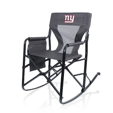 Picnic Time Family Of Brands NFL New York Giants - Woodland Rocking Camping Chair 817-01-159-214-2