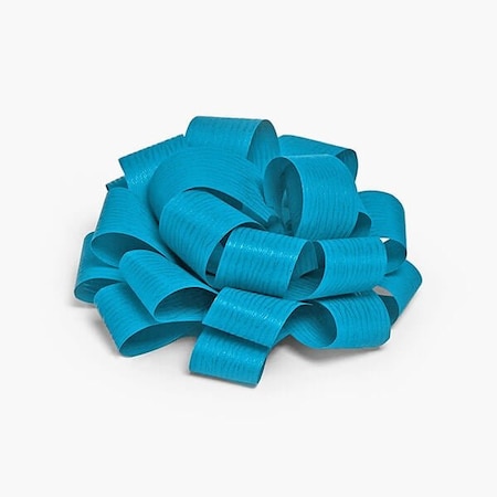 Nashville Wraps 3-1/2 Electric Blue Self Adhesive Textured Pom Gift Bows, 25PK 23TEB