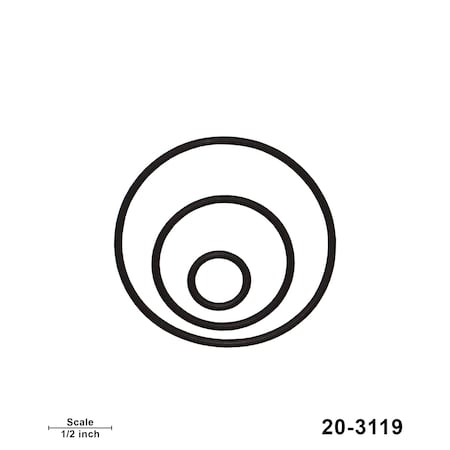 Bedford Precision Parts O-Ring Kit, Solvent Resistant Replaces Graco 256471 20-3119