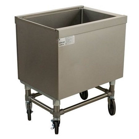 Advance Tabco Stainless Portable Underbar Ice Bin SCI-MIC-36