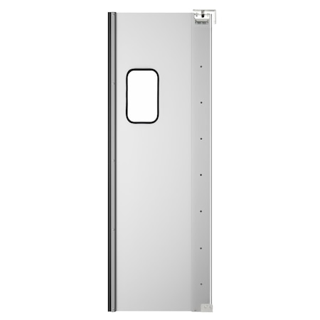 Koolmore Commercial Single Aluminum Swinging Traffic Door - 36 In. x 84 In. Door Opening KM-SWD36