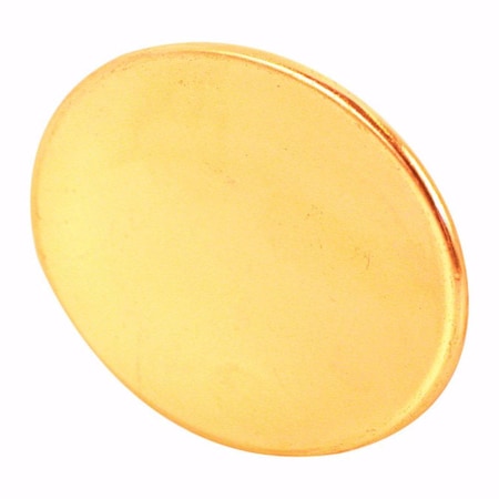 Prime-Line Prime-Line Bright Brass Knob Right or Left Handed N 6755