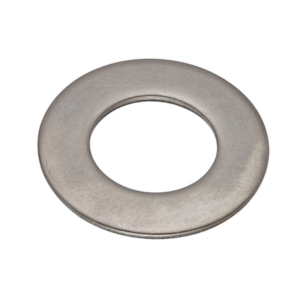 Zoro Select Flat Washer, For Screw Size 9/16 in , Stainless Steel Plain Finish Z0548-316