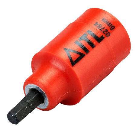 Itl Insulated 1,000v, 1/2in Drive Hex Key So 02773