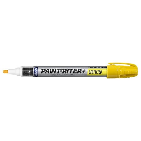 Markal Liquid Paint Marker, Yellow, Acrylic 96881G