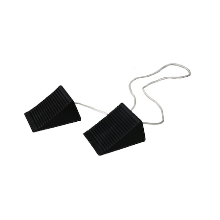 Shop Tuff Compact Rubber Wheel Chock - pair - 20 Pack STF-532RCP-20PK