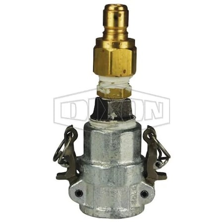 Dixon Cam and Groove Test Cap, 1-1/2 in, Iron/Steel, Domestic ID150TC