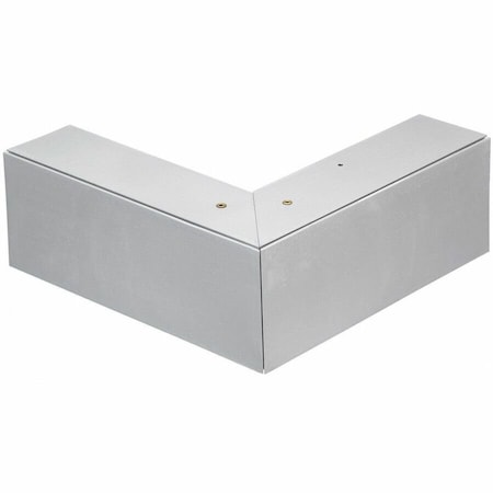 Hubbell Wiring Device-Kellems External Elbow Raceway, HBLALU3800 Series, 6 in W, 2.1 in H, 6 in L HBLALU3818