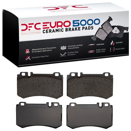 Dfc 5000 Euro Ceramic Disc Brake Pad Set,  1600-0984-00
