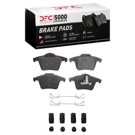 Dfc 5000 Advanced Disc Brake Pad Set,  1551-0980-01