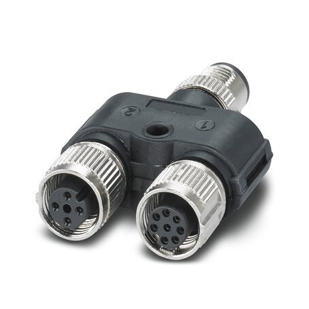 Phoenix Contact SAC-8PY-M/2XF BK 3-PSR Y distributor 1054341