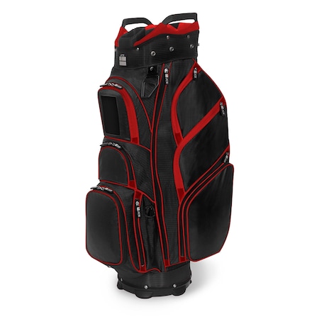 Jcr TL650 Cart Bag, Black/Red 650011