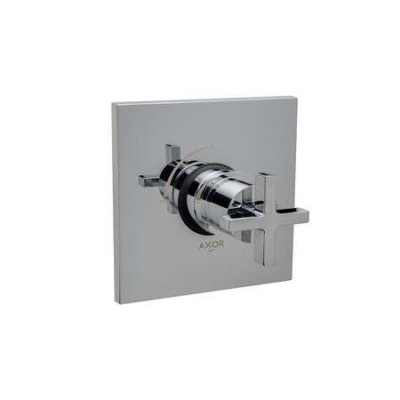 Axor Citterio Pressure Balance Trim- Cross Handle in Chrome 39416001