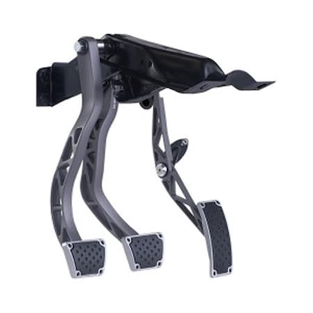 Backseat Throttle Pedal Assembly with Pedal for 1965-1966 Buick Gran Sport - Gray BA3566439