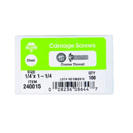 Hillman Carr Screw Z 1/4X1 1/4 240015