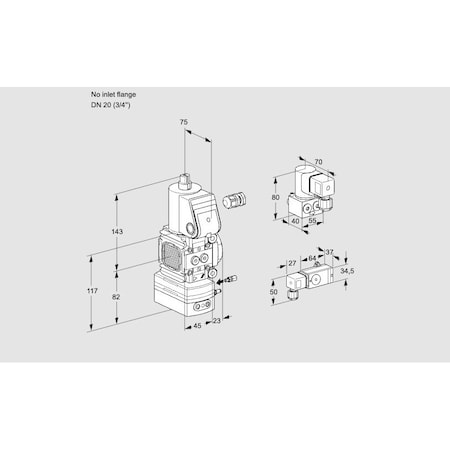Honeywell Kromschroder VAG1-/20R/NWAE KS88001928