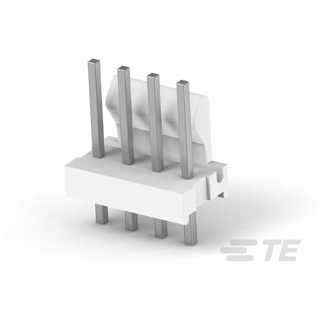 Te Connectivity Board Connector, 1 Row(S), Male, Straight, Solder Terminal 2298196-4