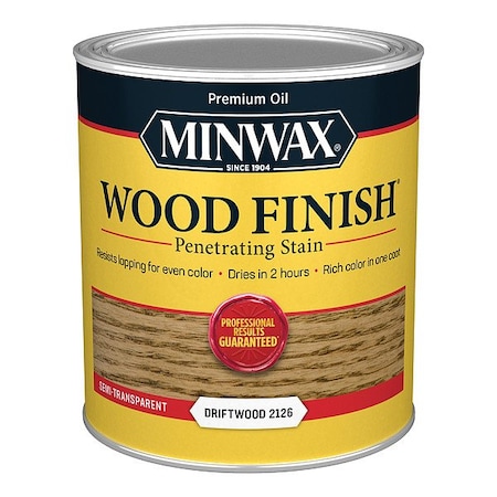 Minwax Wood Stain, 1 qt, Driftwood 70011444
