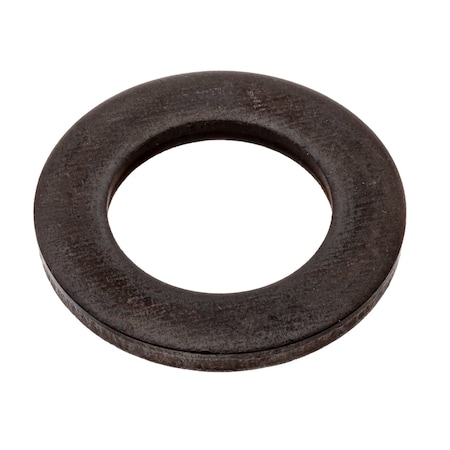 Zoro Select Flat Washer, For Screw Size M20 , Stainless Steel Black Oxide Finish Z8820-SS-BX