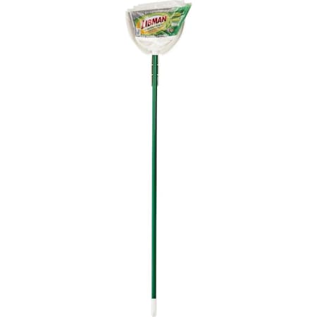 Libman 11'' W. x 53.5'' L. Precision Angle Broom with Dustpan 206
