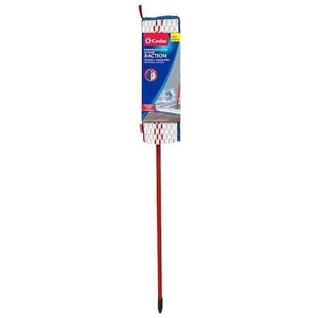 O-Cedar 138000 Flip Mop, Micro-Fiber Head, Metal Handle 170381