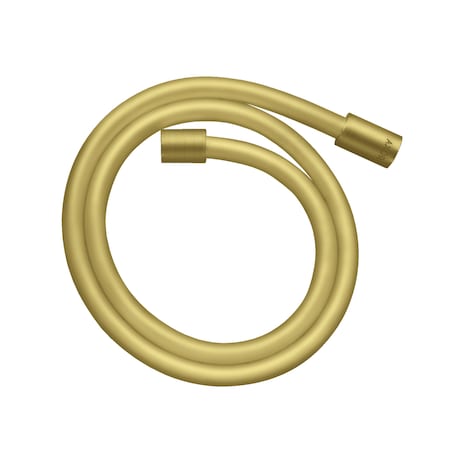Axor ShowerSolutions Techniflex Hose with Cylindrical Nut, 63" in Brushed Gold Optic 28286250