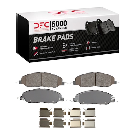 Dfc 5000 Advanced Disc Brake Pad Set,  1551-1463-01