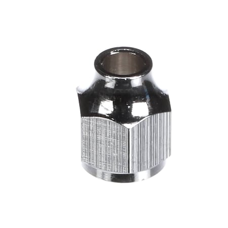 Bunn NUT, FLARE-BRASS/CHRM PL .250 00924.0000