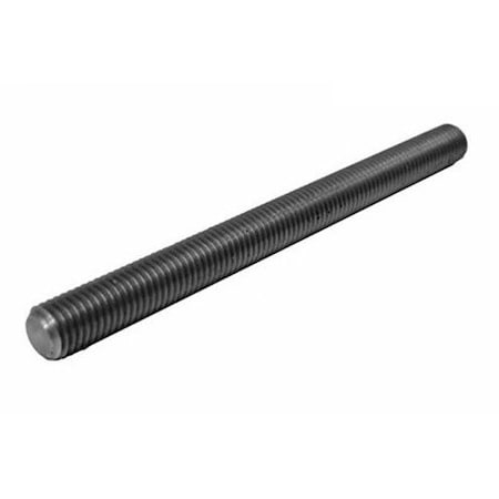 Zmg Fasteners Plus 1 1/8 - 5 x 36" ACME FULLY THREADED STRAIGHT ROD ASTM A193 B7 STEEL BLACK OXIDE ZMG58262