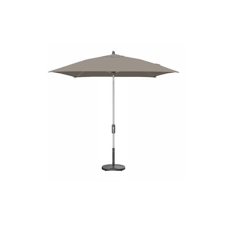 Treasure Garden 7.5 ft Square Patio Umbella, aluminum, fiberglass ribs, outdoor, Granite UM847SQ-SS 5402 Granite