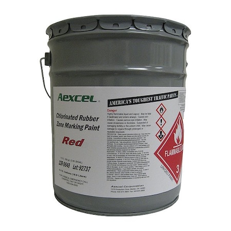Ppg Striping and Marking Paint, Reds, 5 gal AEX00329/EA