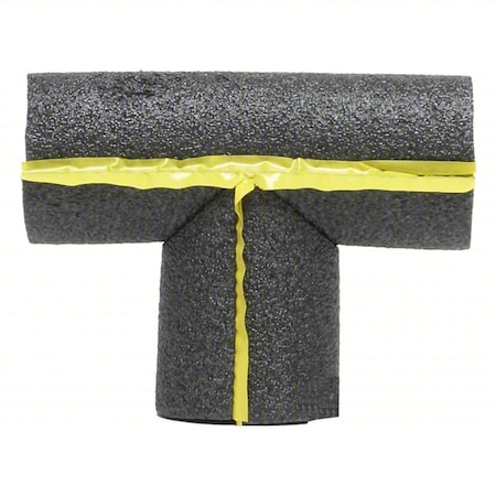 Frost King Pipe Fitting Insulation, Pipe Size 1/2" 5TEE78H