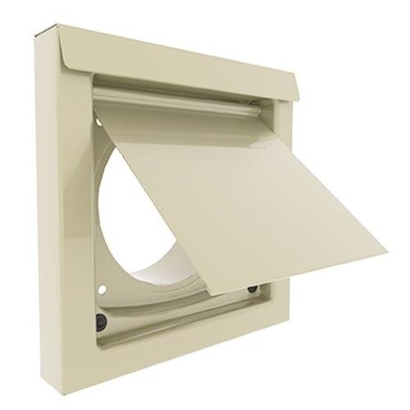 Inovate Tan 4-Inch Flush Vent Without A Collar, Allowing Flexible Duct Connections. DWV4T