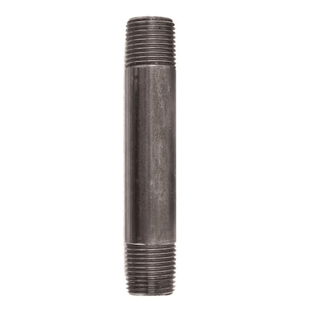 Ace Trading - Nipple STZ Industries 1/2 in. MIP each X 1/2 in. D MIP Black Steel 4-1/2 in. L Nipple 300UP12X412