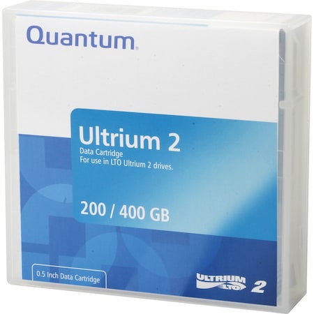 Quantum LTO Ultrium tape cartridges - LTO Ultrium LTO-2 - 200GB (Native) / 400GB (Compressed) MR-L2MQN-01