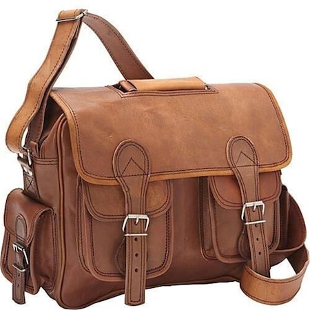 Sharo Satchel Outer Flap with Snap Locks Bag B-200